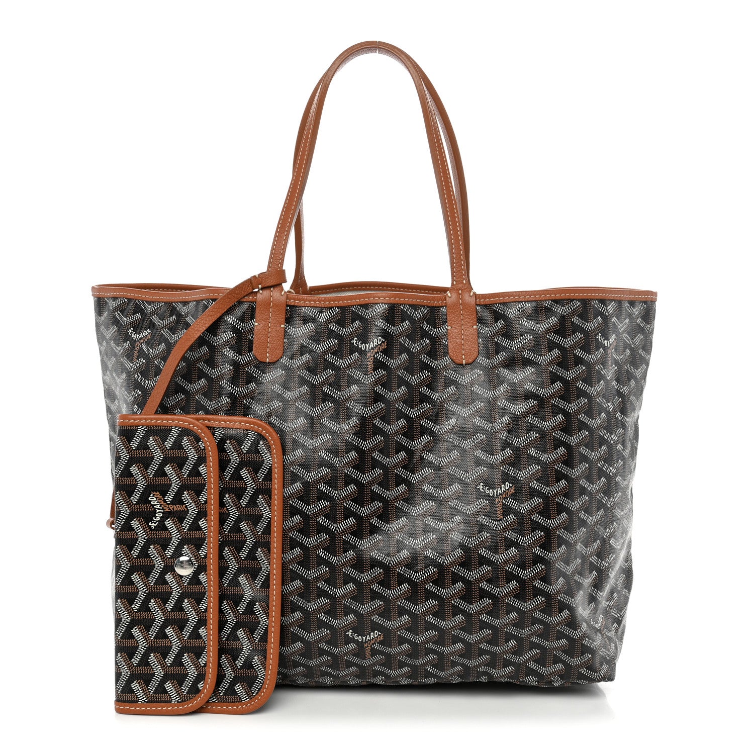 Goyard Goyardine Saint Louis PM Black Gold 3 of 14