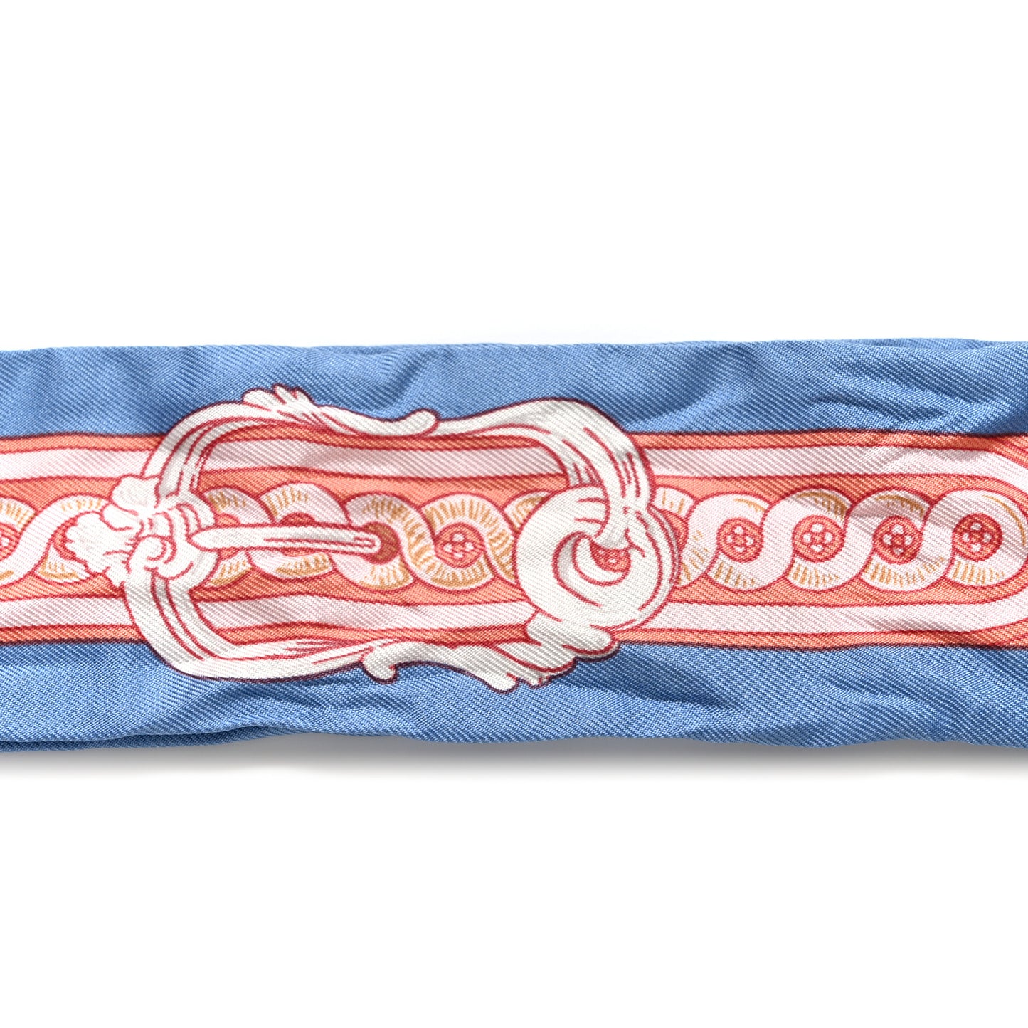 Silk Bride De Cour Twilly Blue Jean Rose White