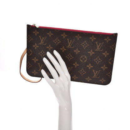 Louis Vuitton Monogram Neverfull MM GM Pochette Pivoine 2 of 10