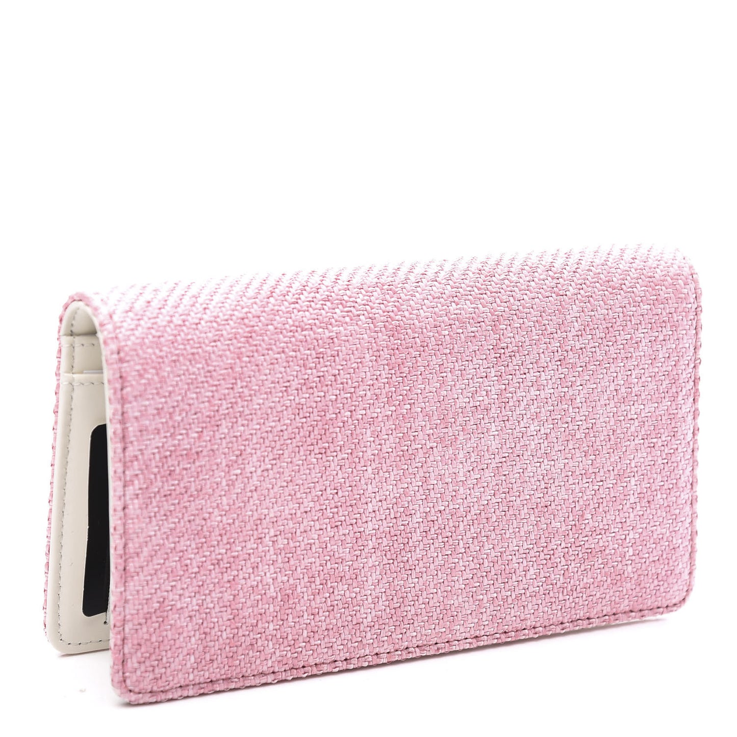 Canvas Deauville Small Wallet Pink