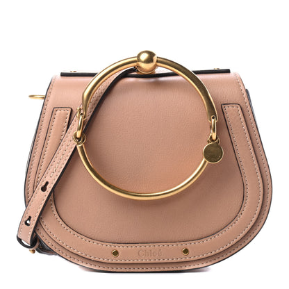 Chloe Calfskin Suede Small Nile Bracelet Bag Biscotti Beige 1 of 4