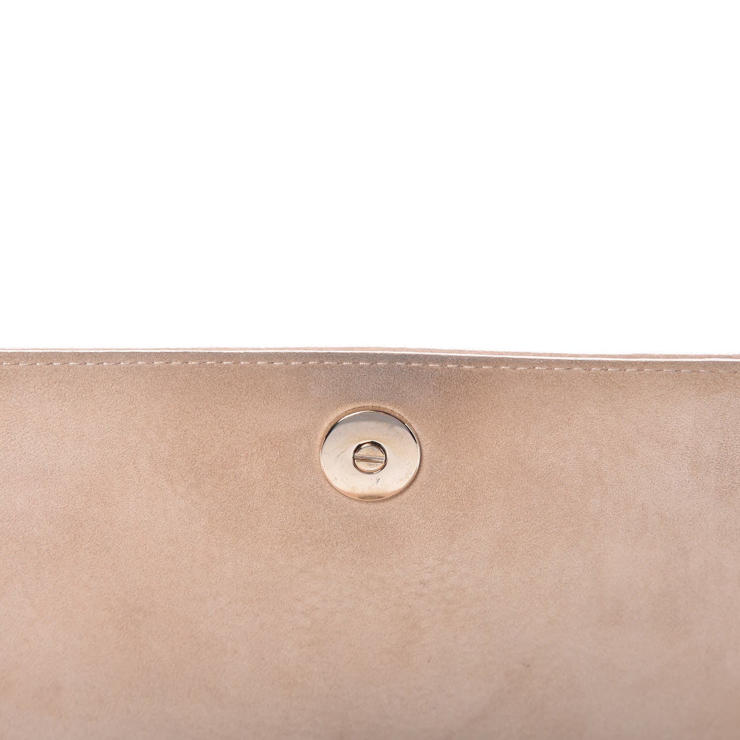 Christian Dior Grained Calfskin Diorama Wallet on Chain Pouch Nude 11 of 17