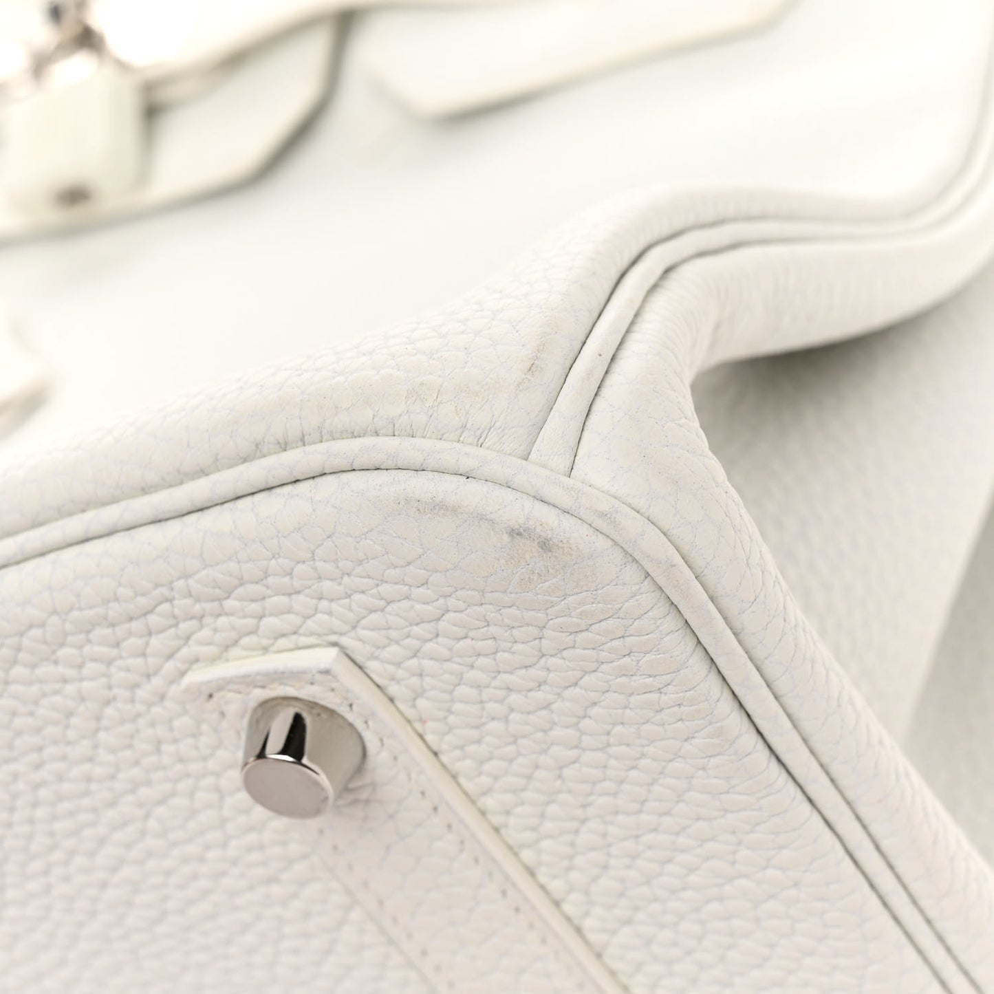 Togo Birkin 35 White