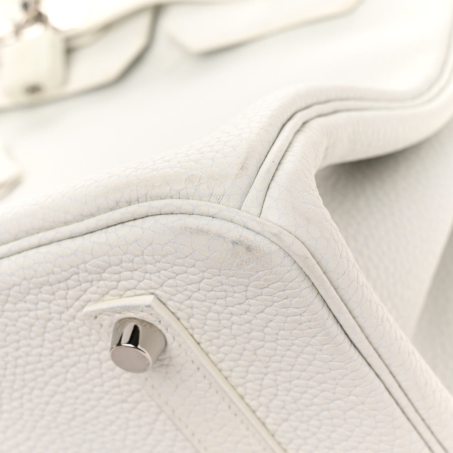 Hermes Togo Birkin 35 White 11 of 17