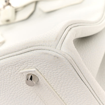 Hermes Togo Birkin 35 White 11 of 17