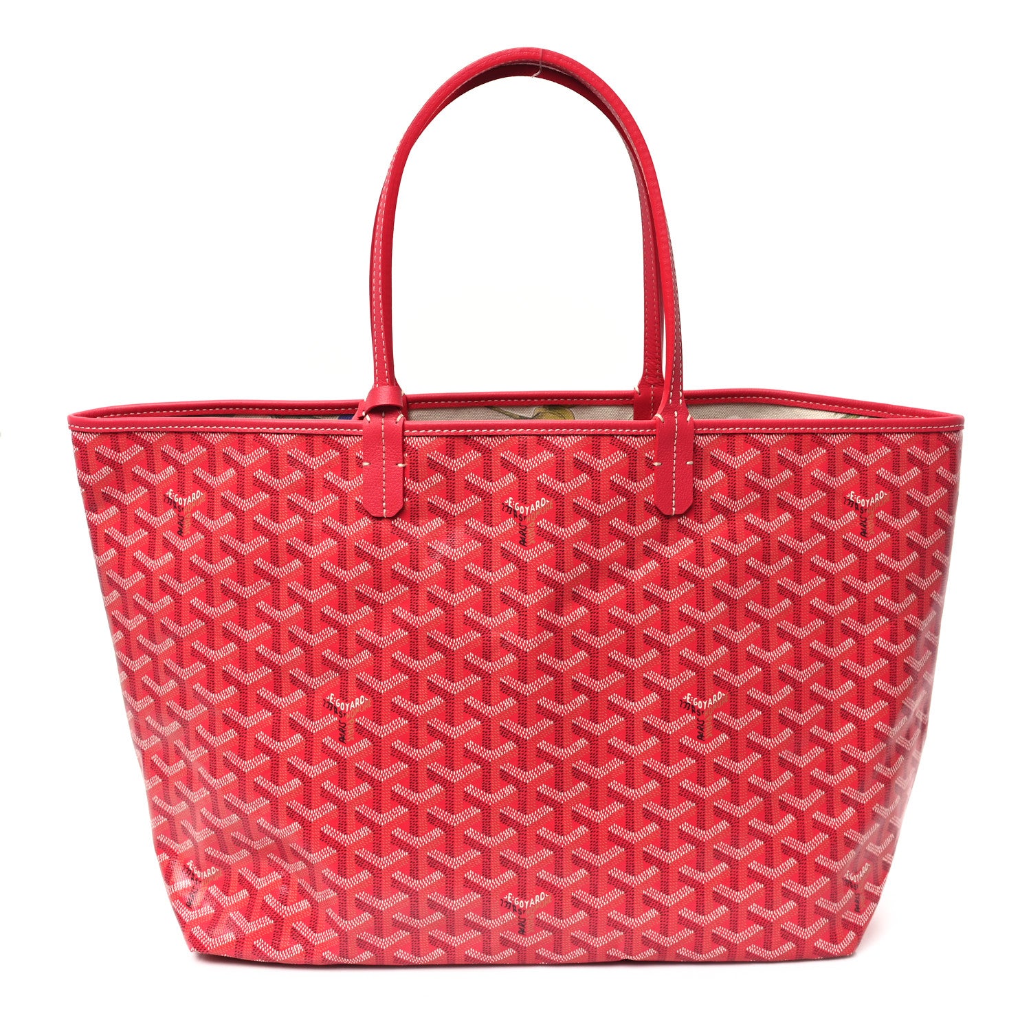 Goyard Goyardine Le Jardin Saint Louis PM Fuchsia 1 of 11