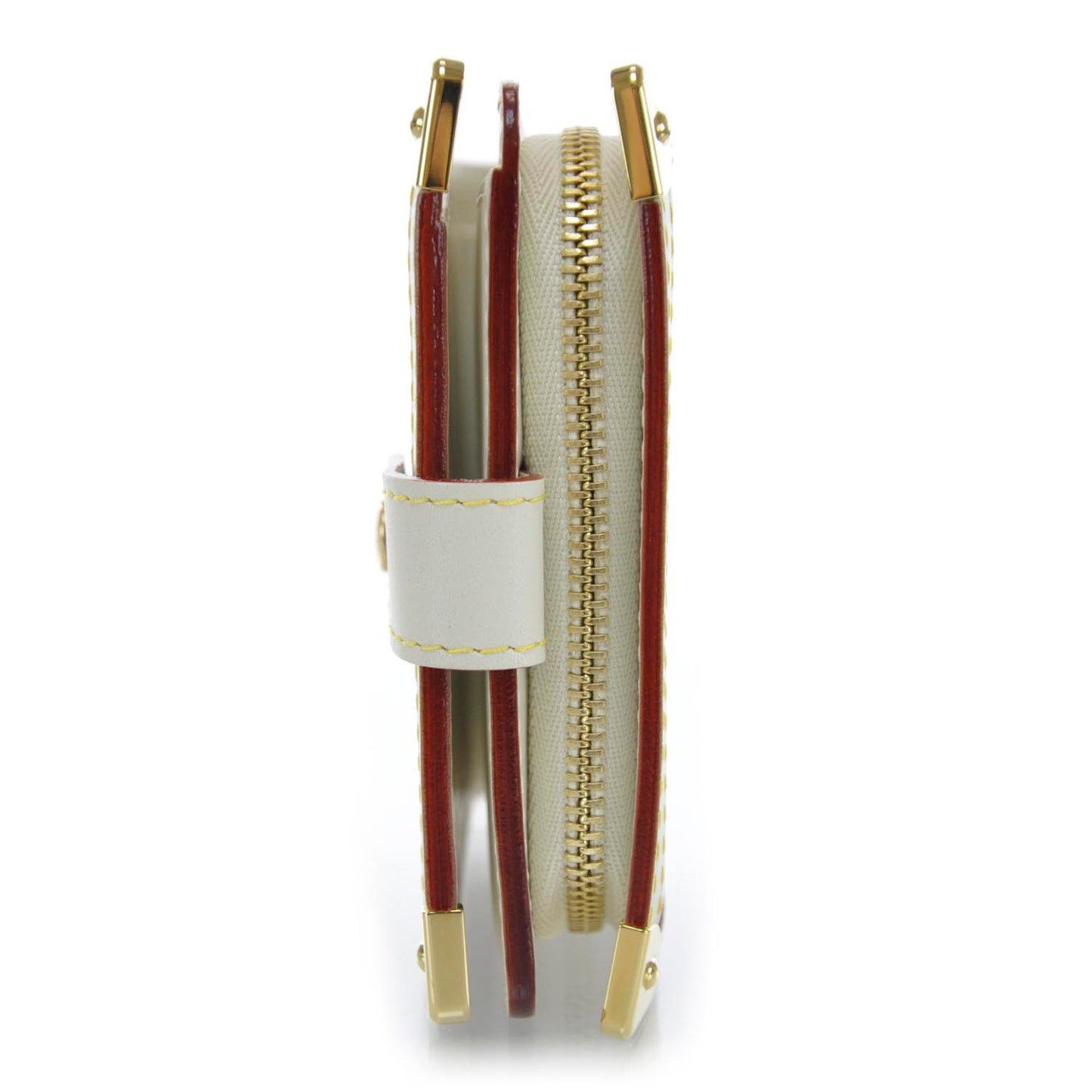 Suhali Compact Zipped Wallet White