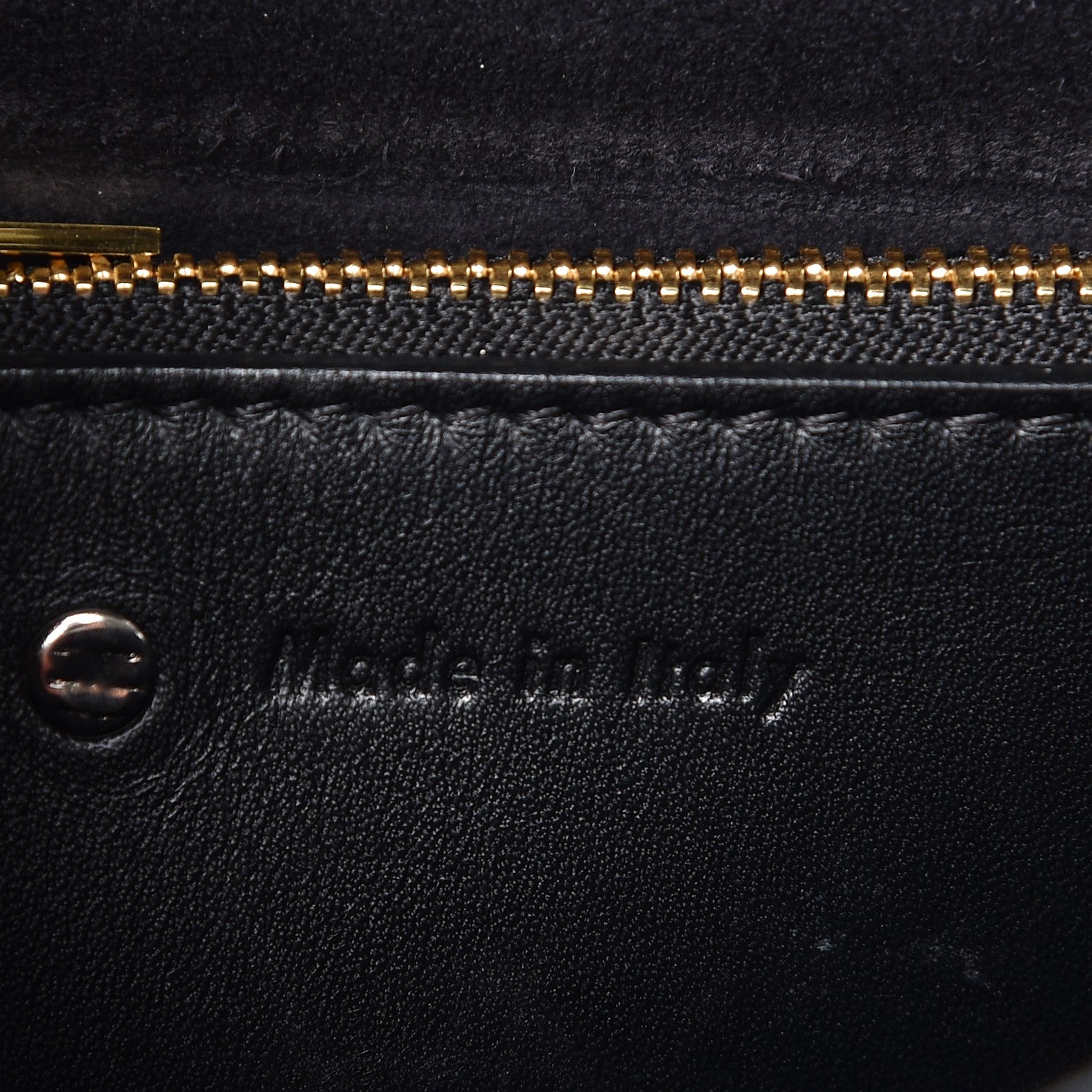 Celine Calfskin Blade Flap Black 7 of 8