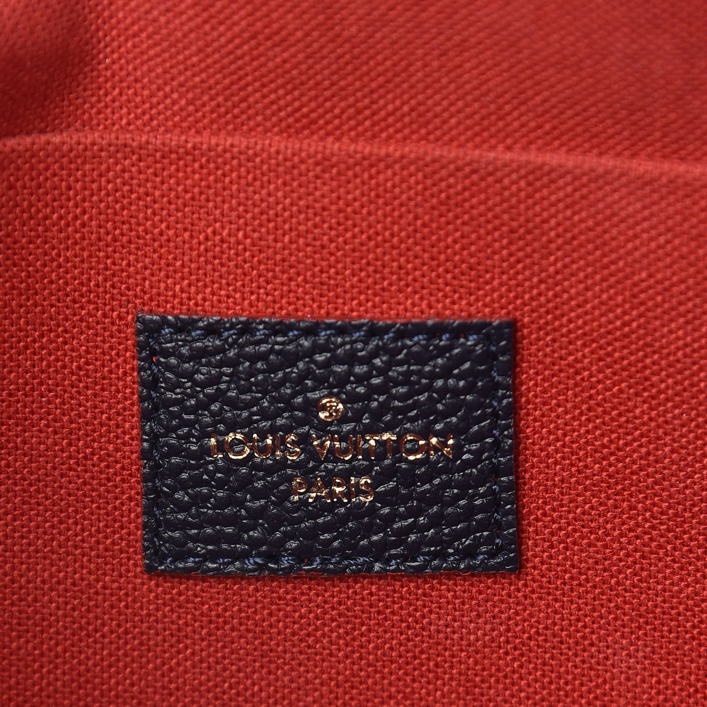 Empreinte Pochette Felicie Chain Wallet Marine Rouge