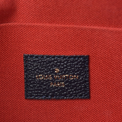 Louis Vuitton Empreinte Pochette Felicie Chain Wallet Marine Rouge 7 of 12