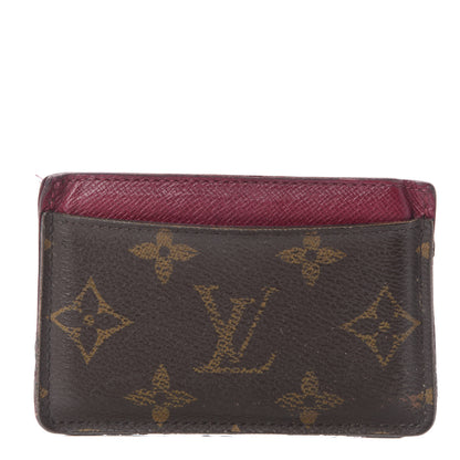 Louis Vuitton Monogram Card Holder Fuchsia 1 of 9