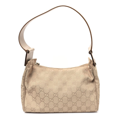 Gucci Monogram GG Signature Shoulder Bag Beige 1 of 11
