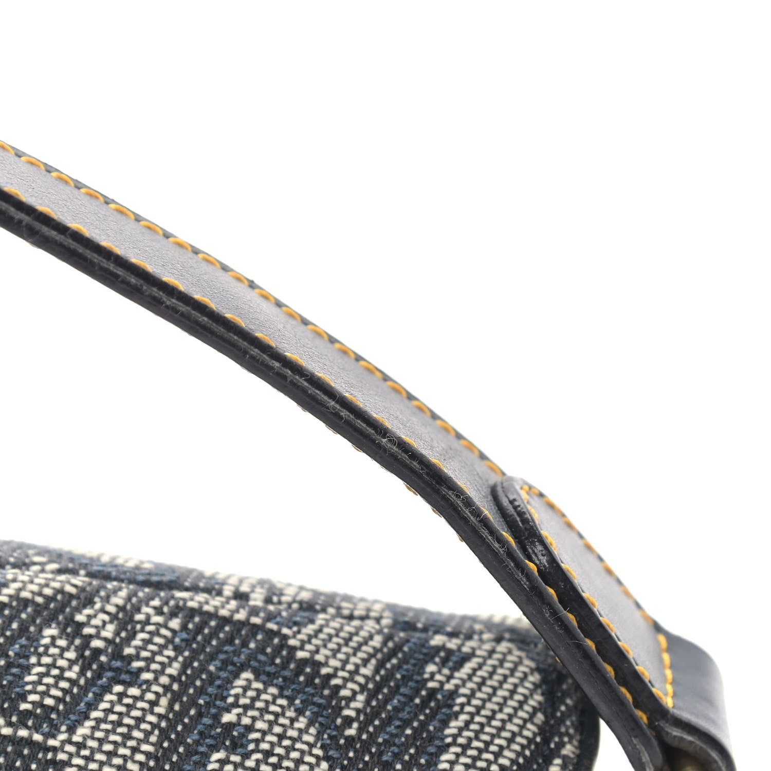Christian Dior Monogram Saddle Bag Blue 14 of 16