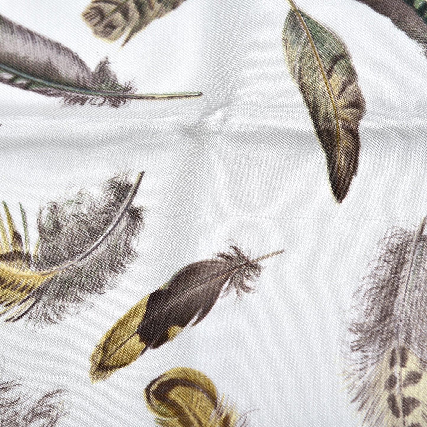 Silk Plumes par Henri de Linares Scarf 90