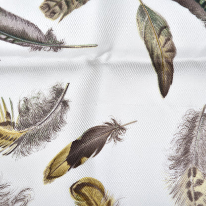 Hermes Silk Plumes par Henri de Linares Scarf 90 5 of 5