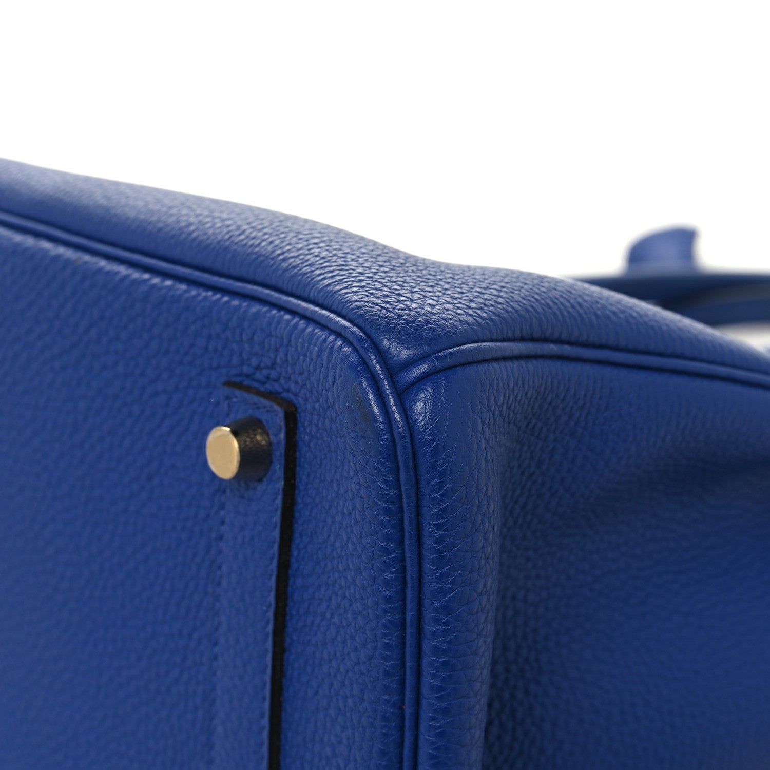 Hermes Togo BIRKIN 35 Bleu Electrique 12 of 13