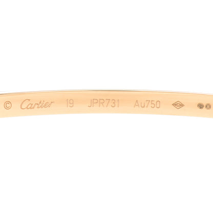 Cartier 18K Yellow Gold Small LOVE Bracelet 19 4 of 5