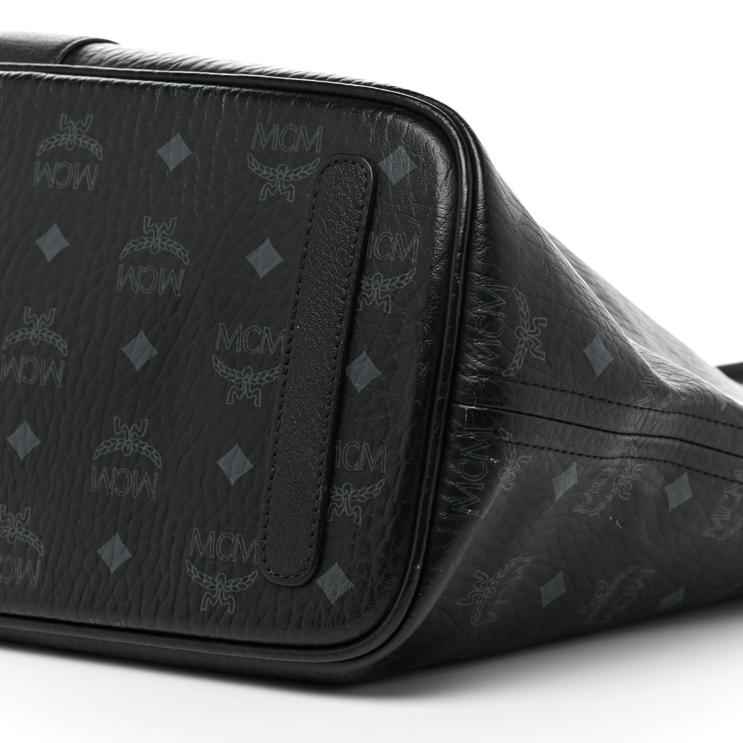 Visetos Medium Liz Reversible Shopper Tote Black