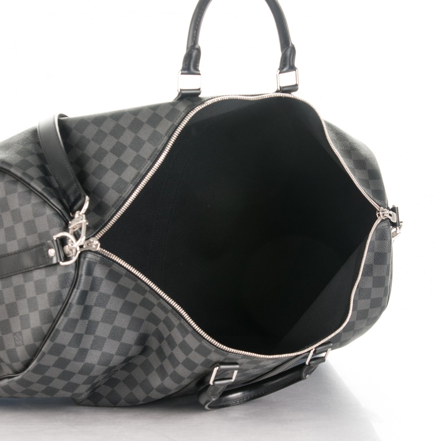 Damier Graphite Keepall Bandouliere 55