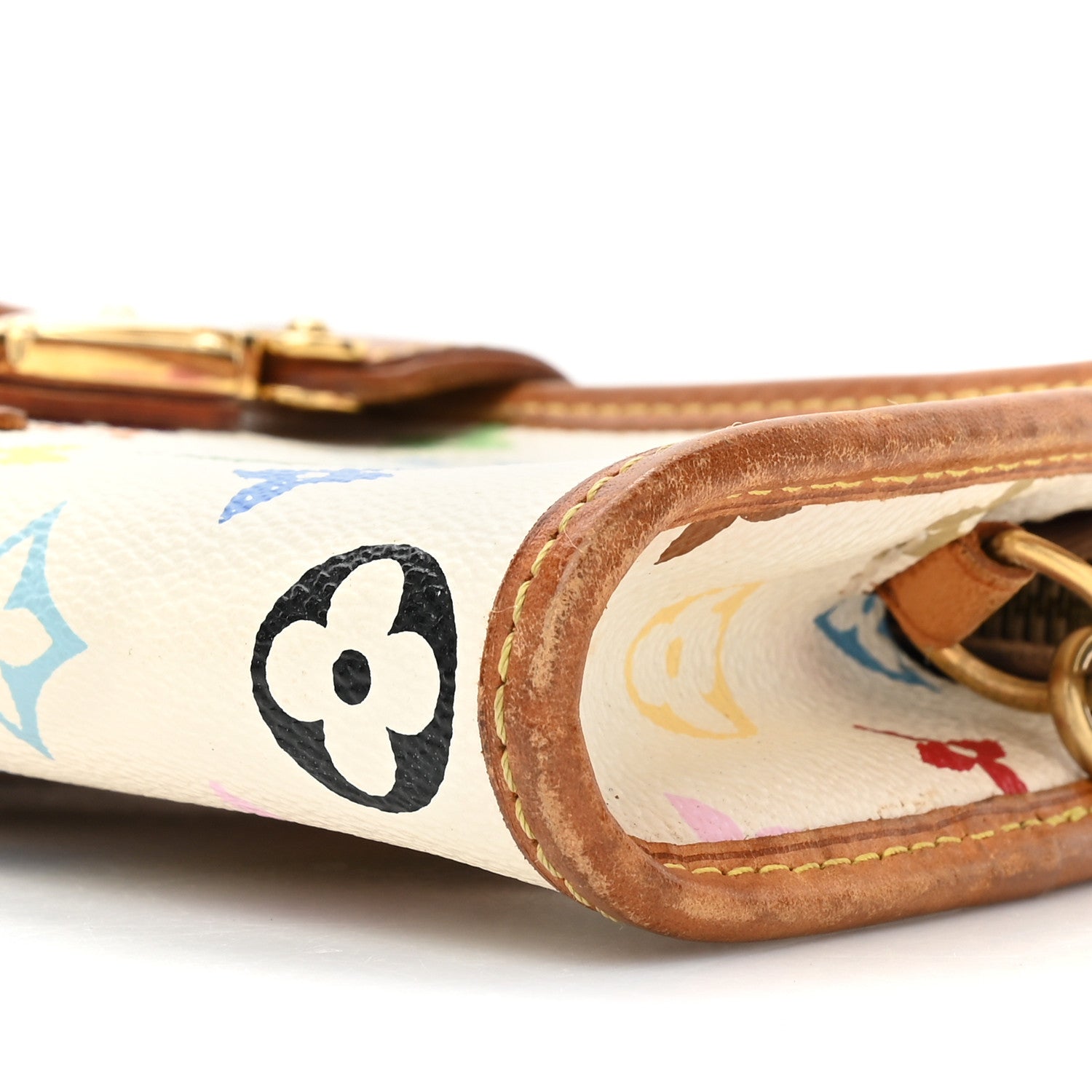 Louis Vuitton Monogram Multicolor Shirley White 7 of 16