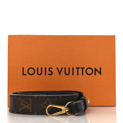Louis Vuitton Monogram Bandouliere Shoulder Strap XL Black 5 of 5