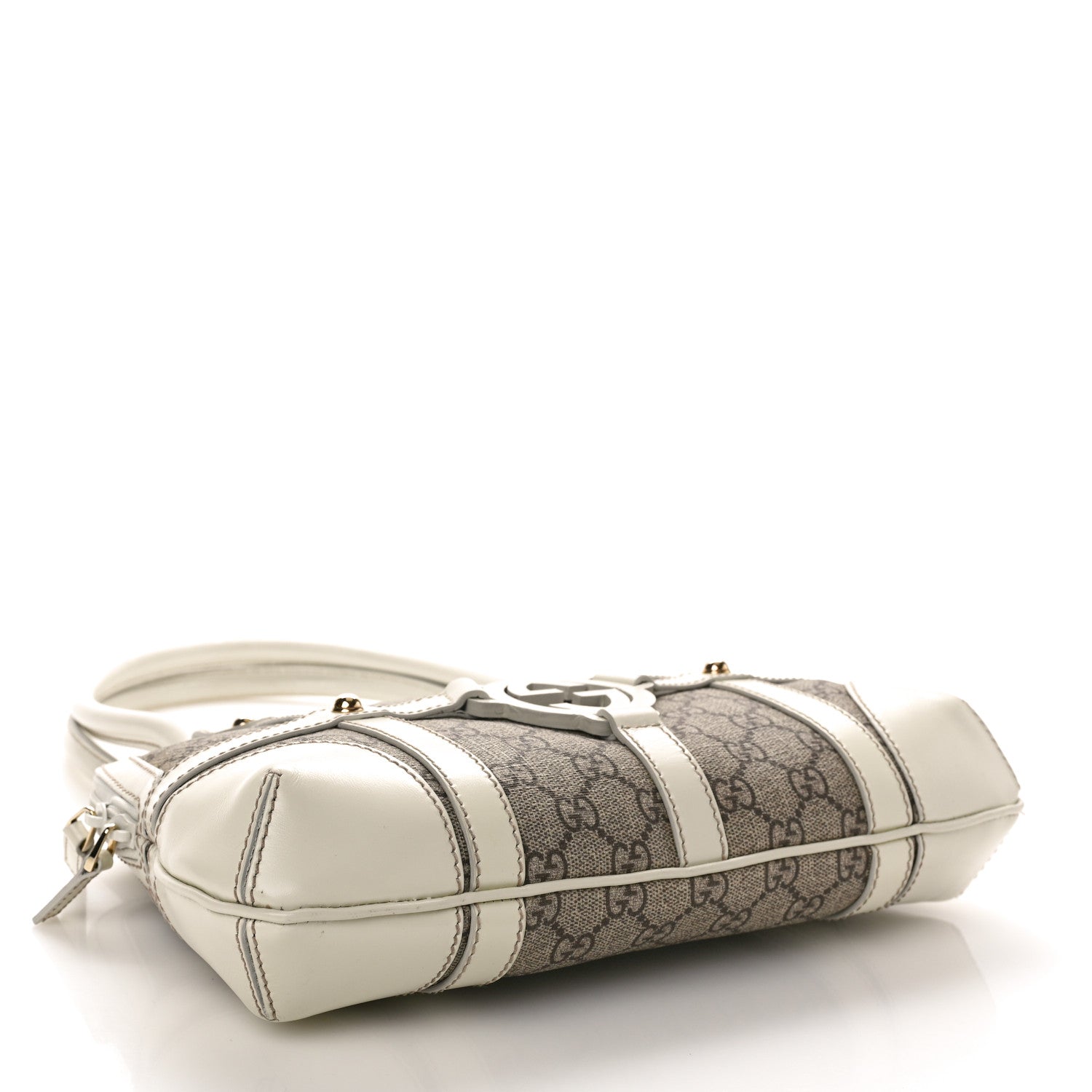 Gucci Monogram Reins Tote Off White 4 of 11