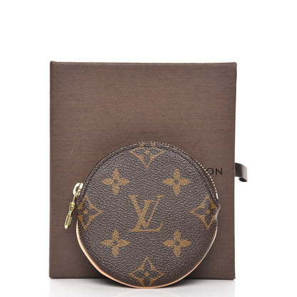 Louis Vuitton Monogram Round Coin Purse 8 of 8