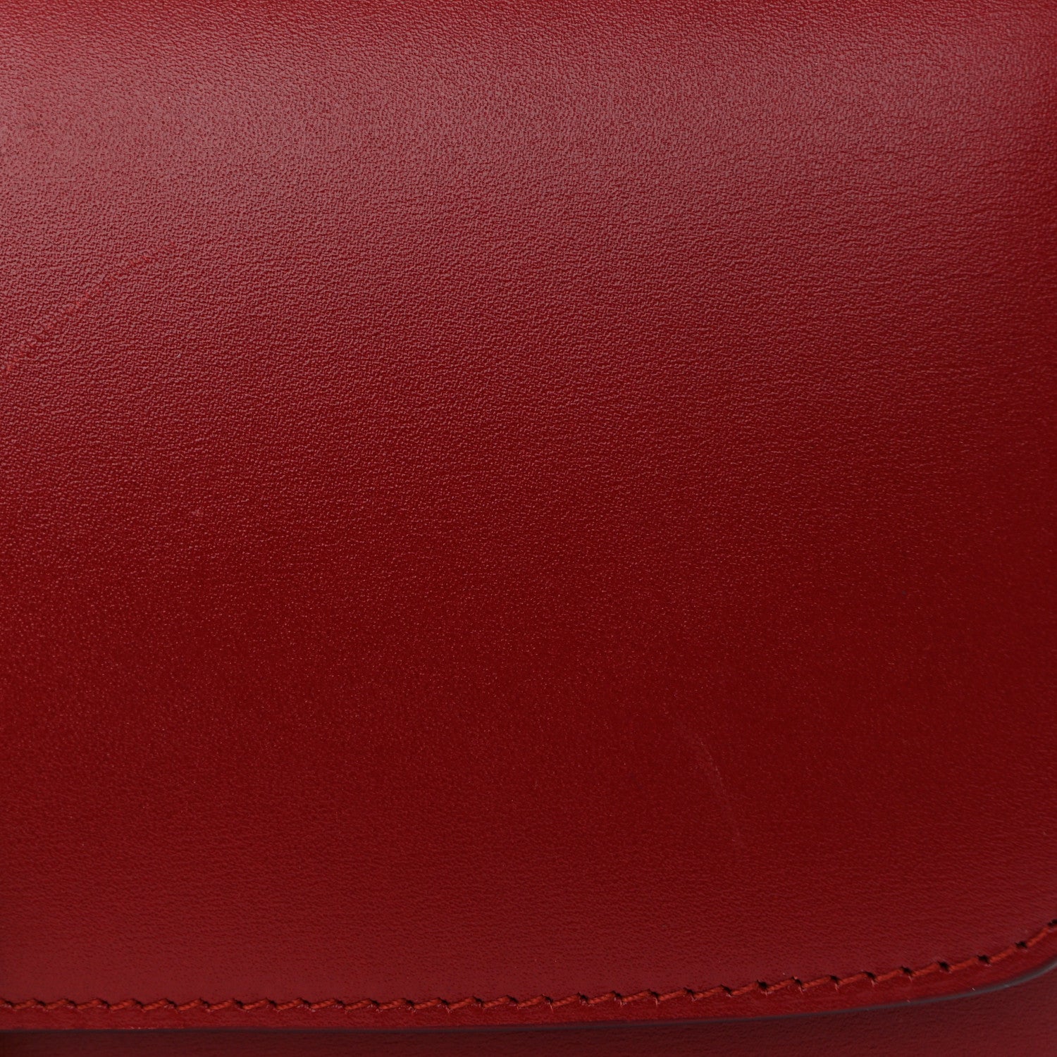 Celine Box Calfskin Medium Classic Box Flap Bag Red 11 of 11