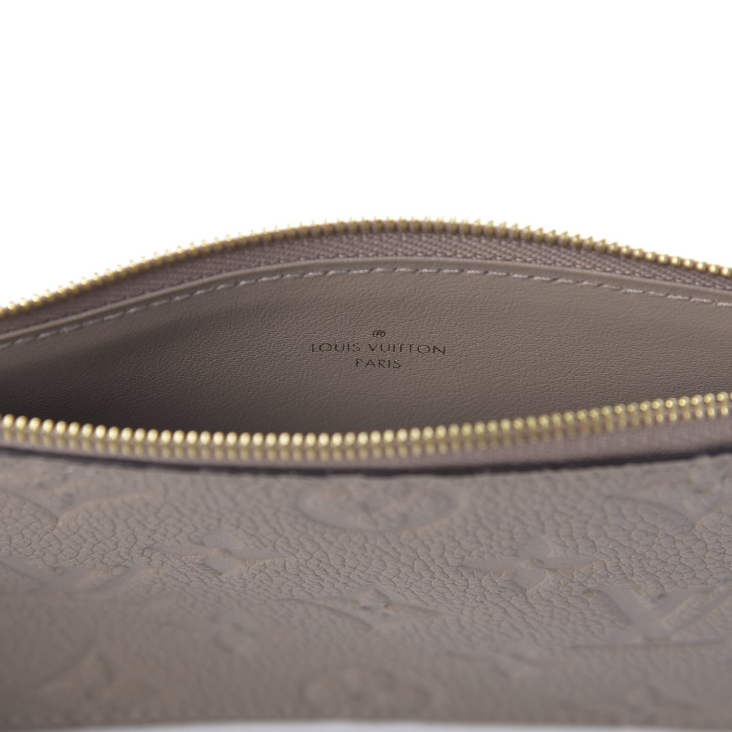 Louis Vuitton Empreinte Felicie Chain Wallet Zippered Insert Tourterelle 8 of 8