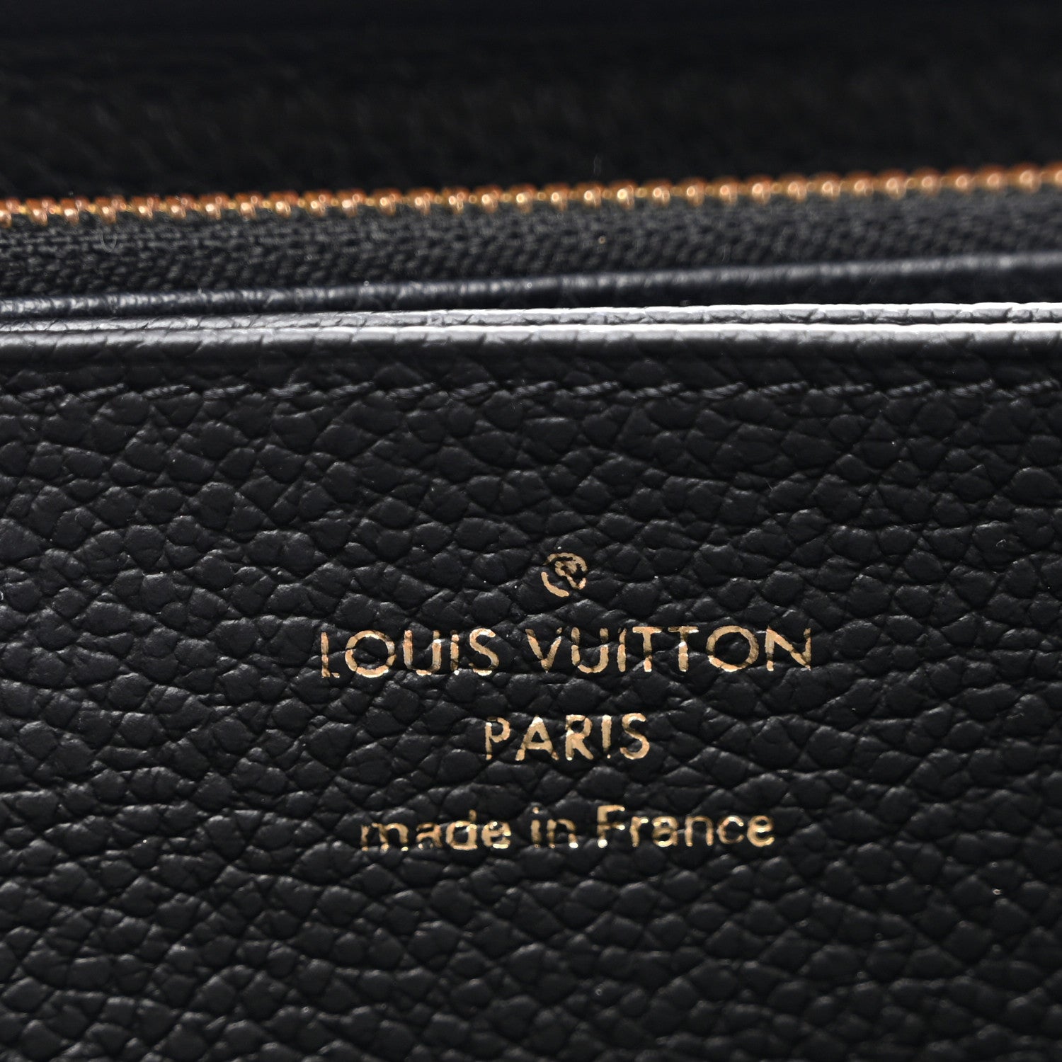 Louis Vuitton Empreinte Zippy Wallet Black 6 of 6