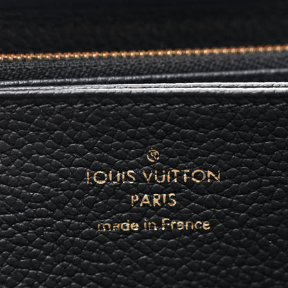 Louis Vuitton Empreinte Zippy Wallet Black 6 of 6