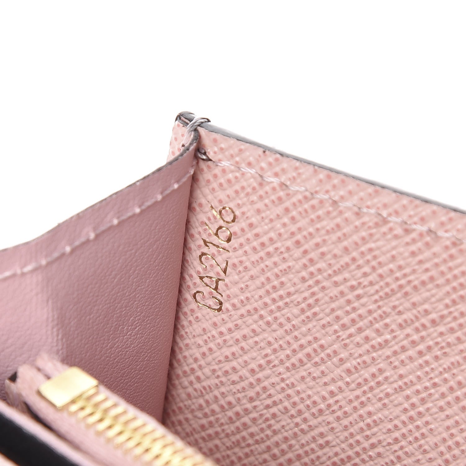 Louis Vuitton Monogram Jeanne Wallet Rose Ballerine 8 of 9