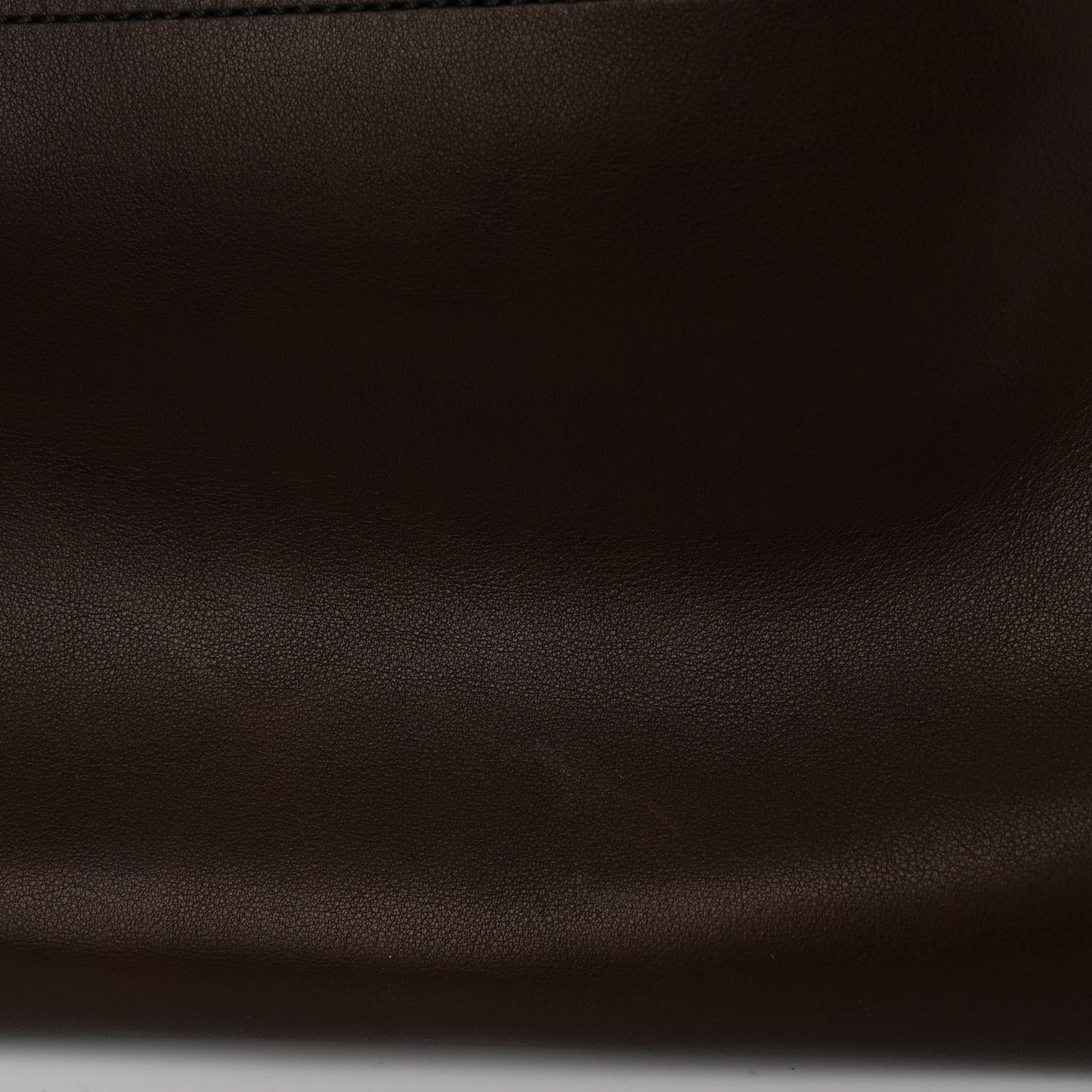 Polished Saddle Calfskin Soft Margaux 15 Deep Brown