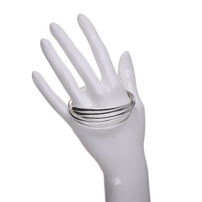 Tiffany Sterling Silver Paloma's Melody 5 Bangle Bracelet 2 of 4
