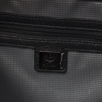 MCM Visetos Small Side Stud Stark Backpack Green 5 of 9