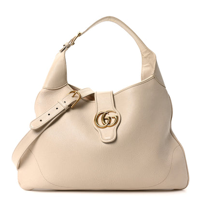 Gucci Goatskin Large Aphrodite Shoulder Bag Mystic White 1 of 10