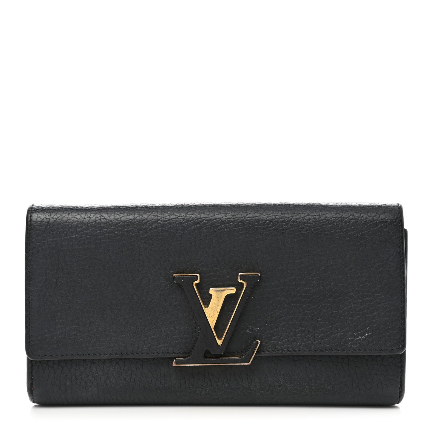 Taurillon Capucines Wallet Black