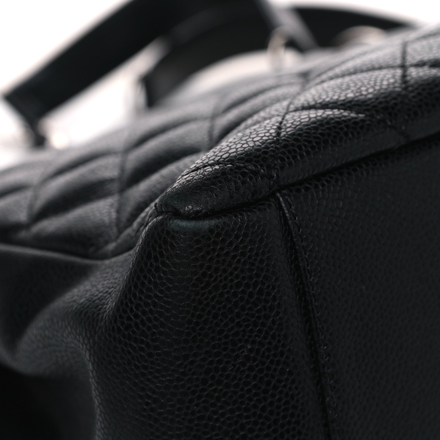Chanel Caviar Quilted Grand Shopping Tote GST Black 7 of 10