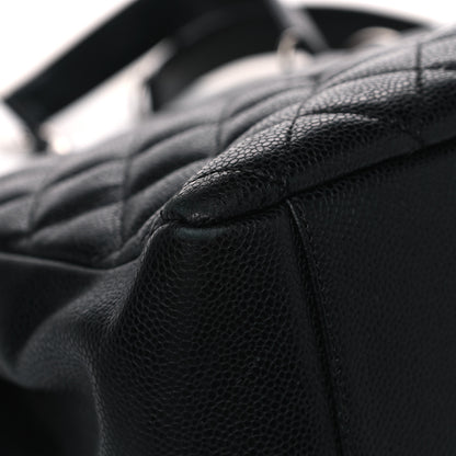 Chanel Caviar Quilted Grand Shopping Tote GST Black 7 of 10