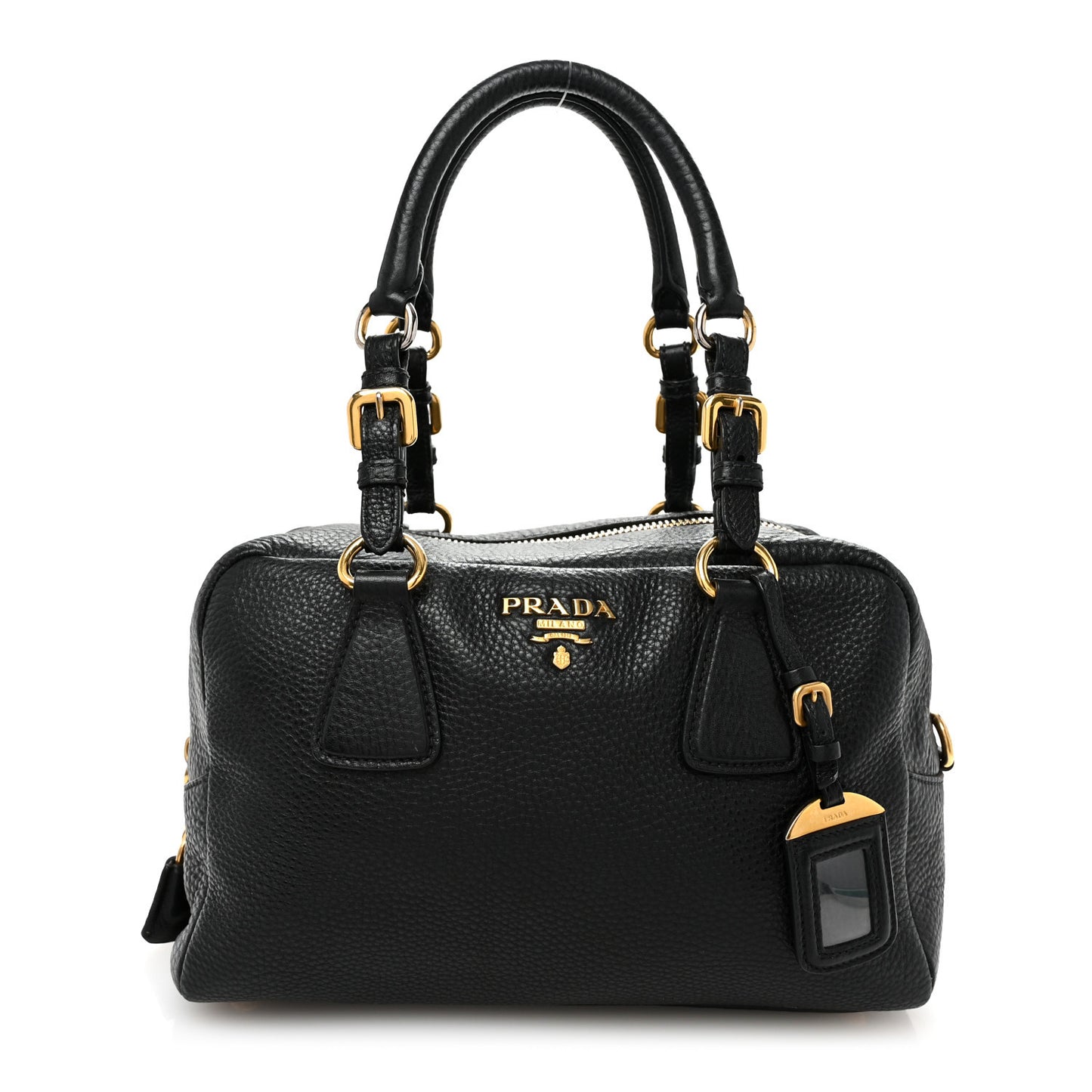 Vitello Daino Bauletto Black