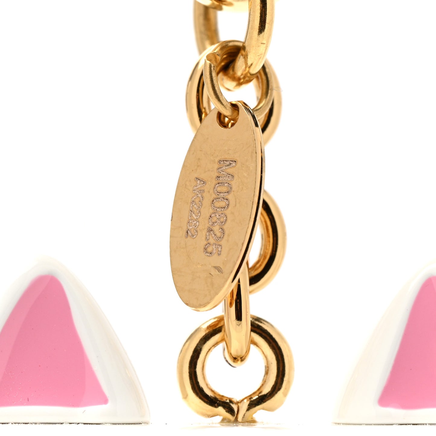 Resin Crystal Catrunk Bag Charm Keyring