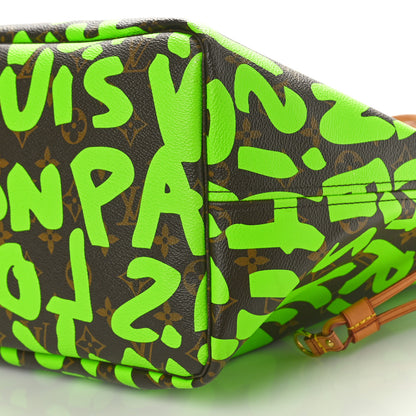 Louis Vuitton Monogram Graffiti Neverfull GM Green 10 of 10