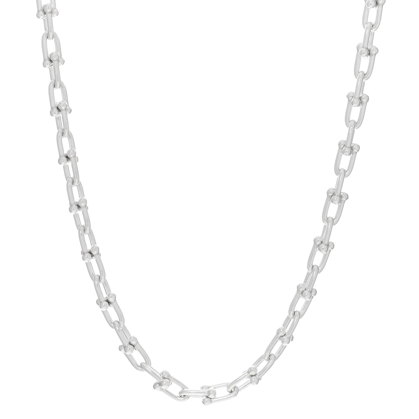 Sterling Silver Small HardWear Link Necklace