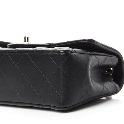 Chanel Lambskin Quilted Mini Rectangular Flap Black 7 of 11