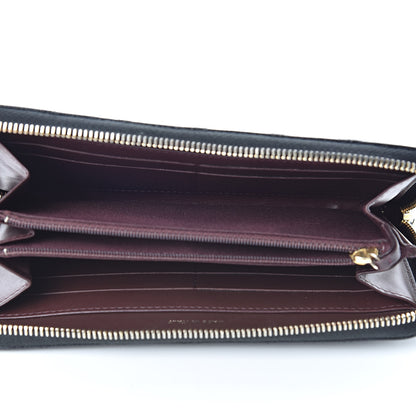 Chanel Caviar Quilted Large Gusset Zip Around Wallet Black 5 of 9