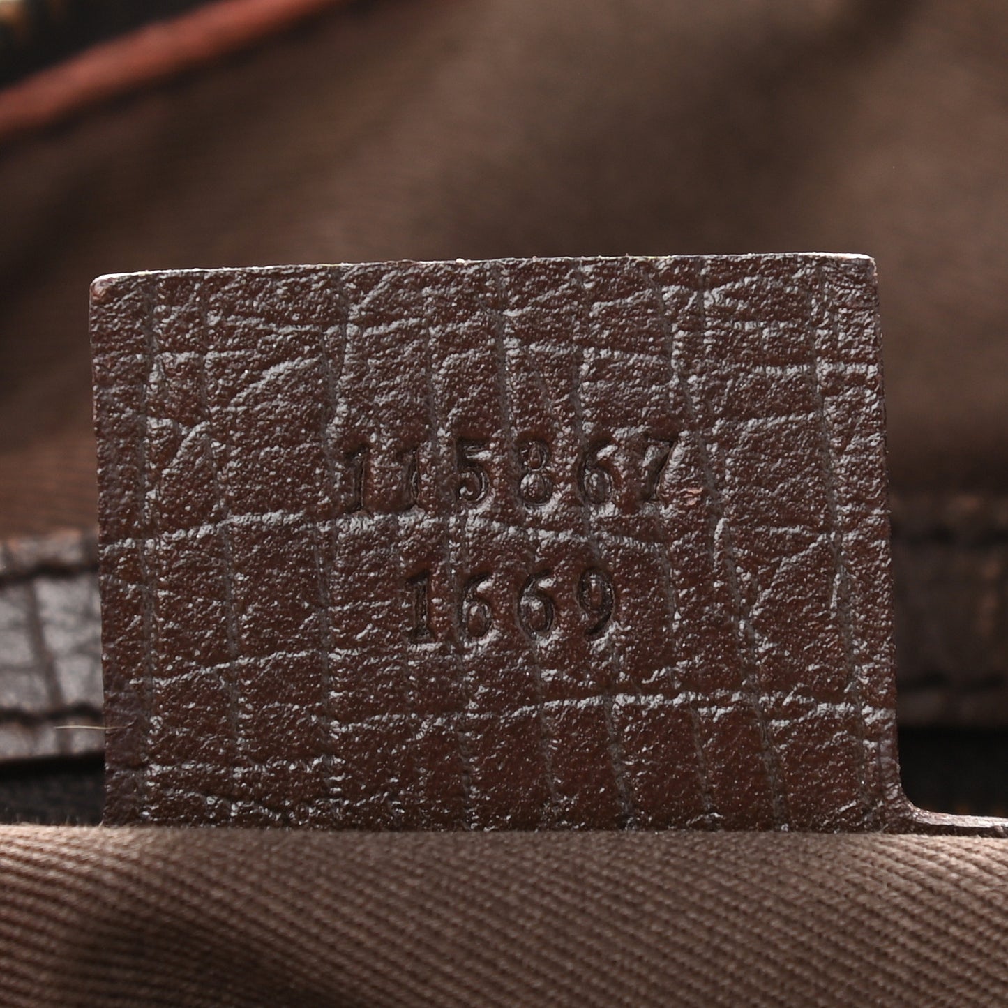 Monogram Medium Horsebit Chain Hobo Dark Brown