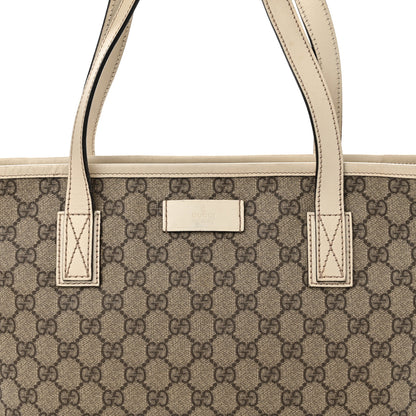 Gucci GG Supreme Monogram Small Joy Tote White 9 of 11