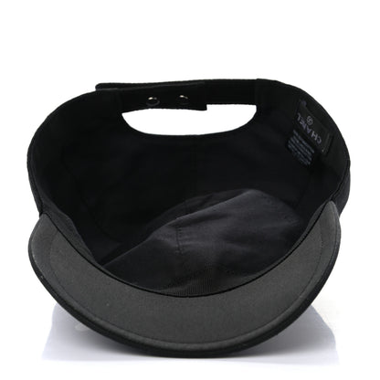 Chanel Cotton CC Cap Hat Black 7 of 8