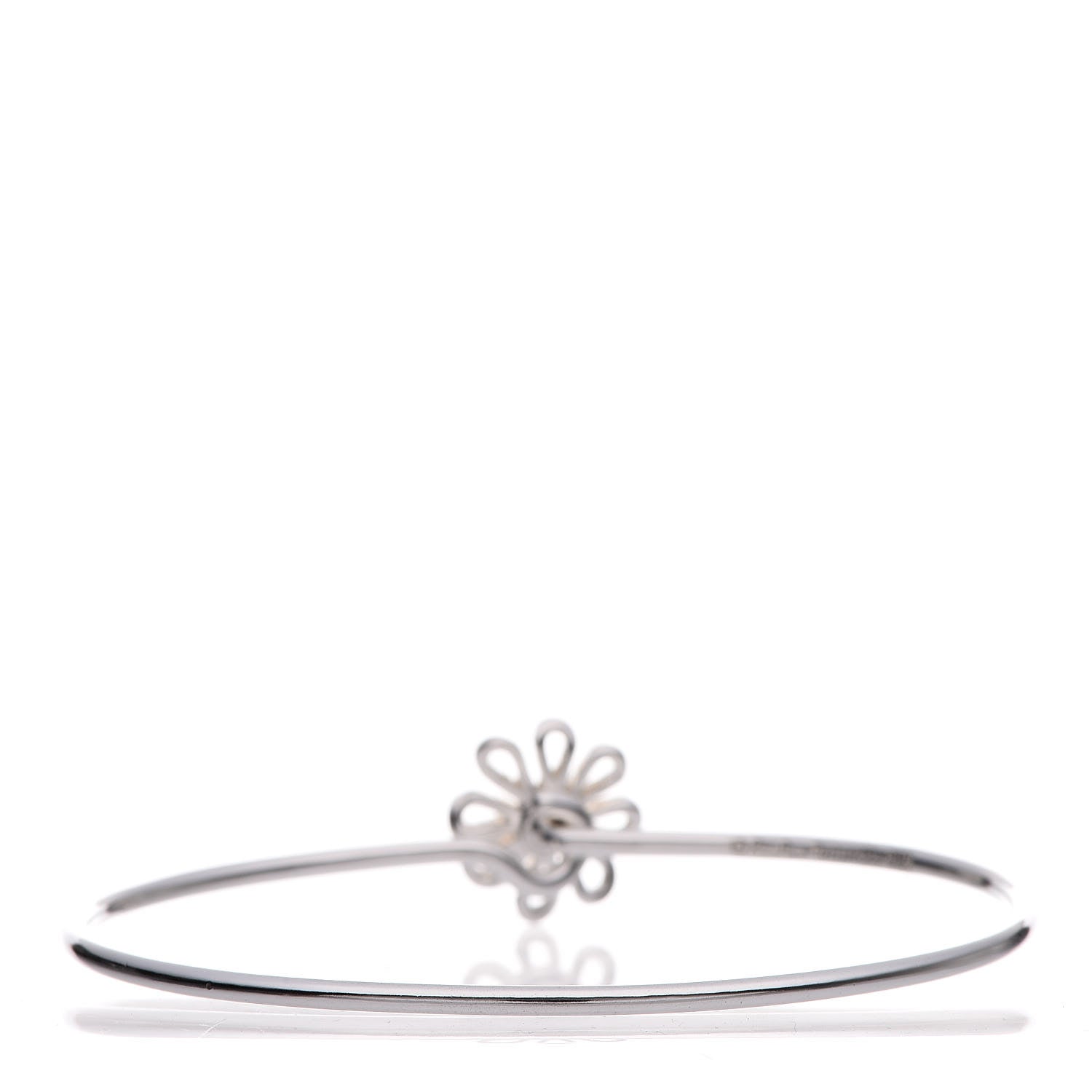 Tiffany Sterling Silver Paloma Picasso Daisy Bangle 3 of 7