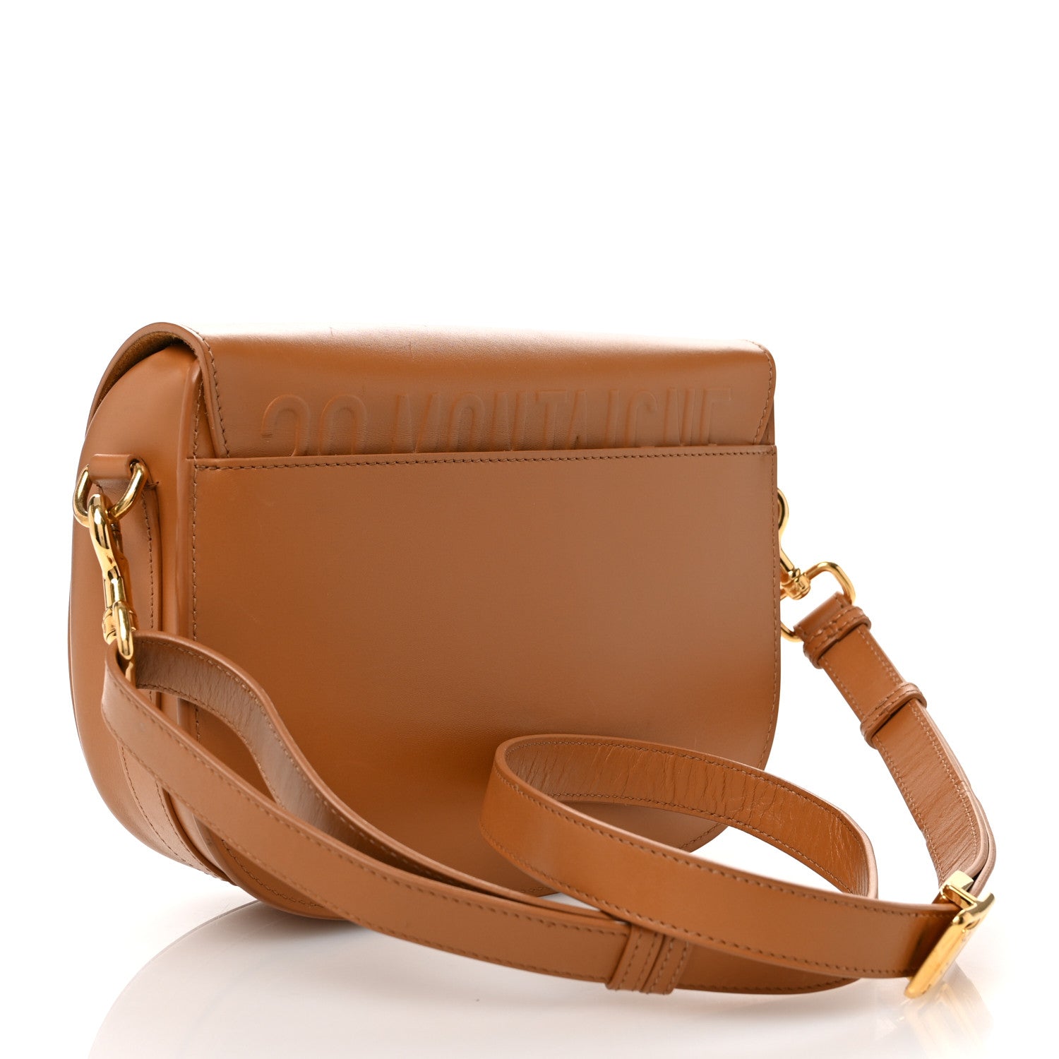 Christian Dior Box Calfskin Medium Bobby Flap Camel 3 of 12